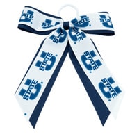 U-State Cheer Bow Ponytail Elastic Hair Tie